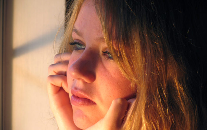 Girl by window