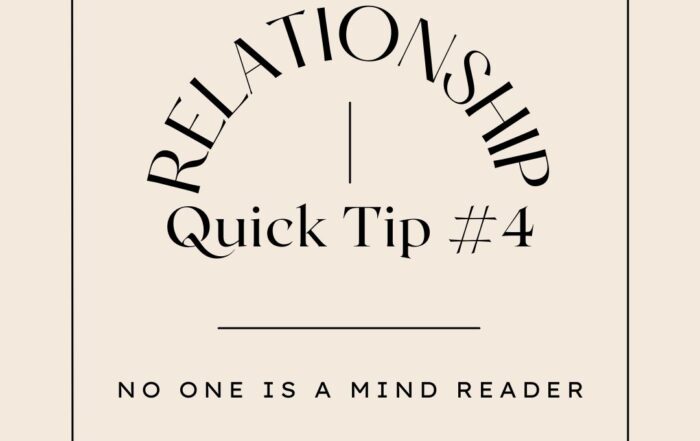 No one is a mind reader - we are not mind readers